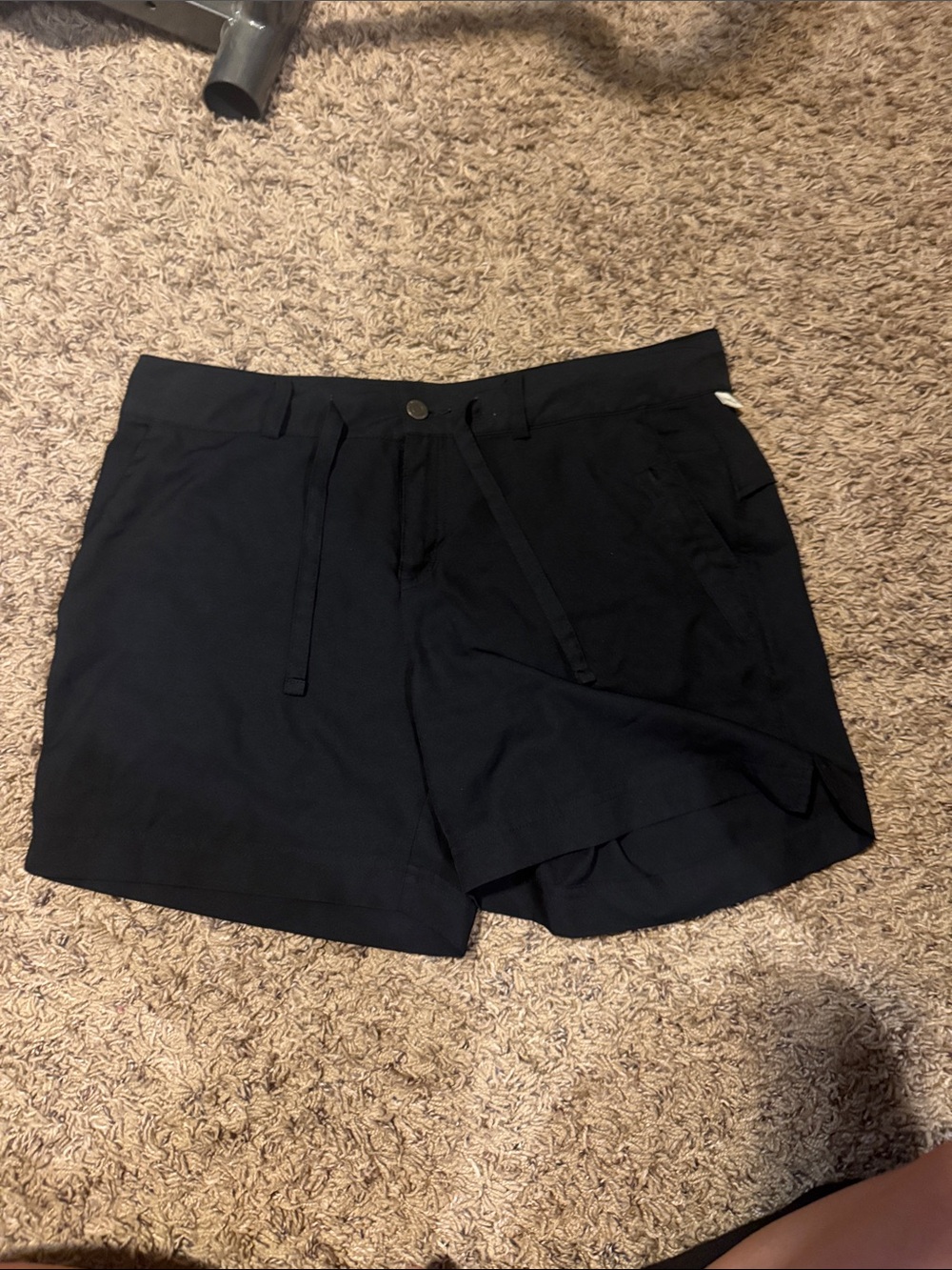 Magellan Outdoors Women's Black Casual Shorts with Drawstring